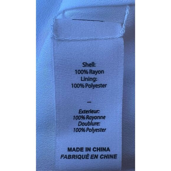 Cinq a Sept Astor White Multi Tiered Multi Dress NWT Size 14 - Picture 11 of 11